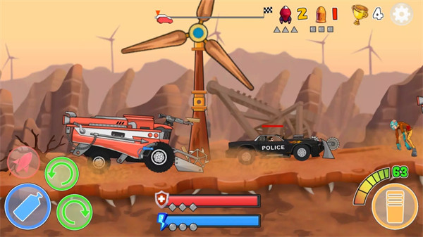 僵尸碰撞賽車 v1.2.7 安卓版 3