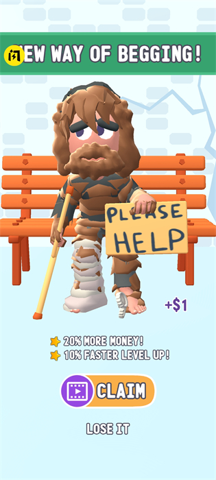 乞討生活模擬器 v1.1 安卓版 2