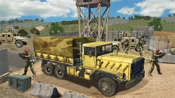 美國(guó)軍車(chē)卡車(chē)駕駛 v6 安卓版 1