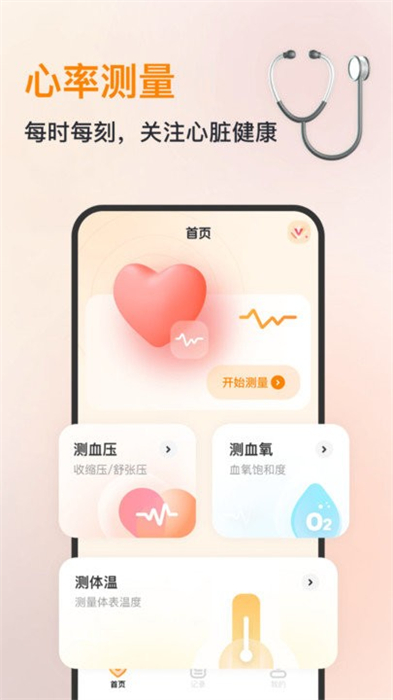 心率血壓心跳監(jiān)測(cè)儀 v1.0 安卓版 0