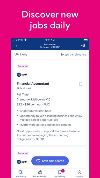 seek jobs v11.17.0 安卓版 0
