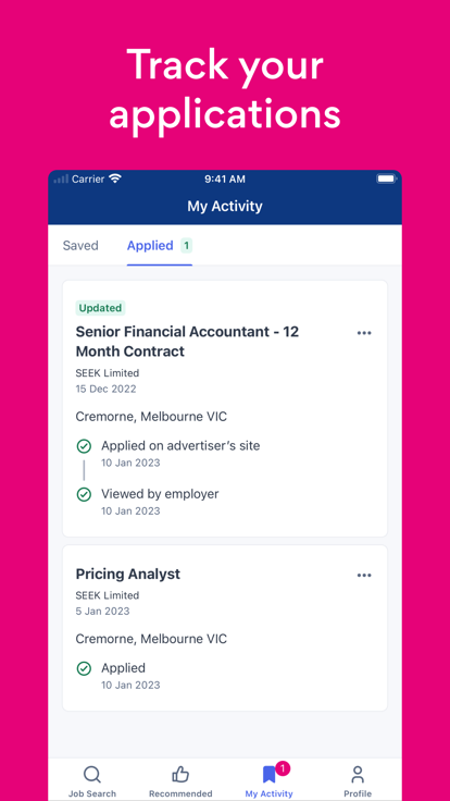 seek jobs v11.17.0 安卓版 1