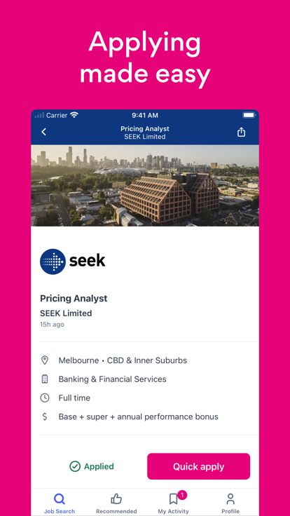 seek jobs v11.17.0 安卓版 2
