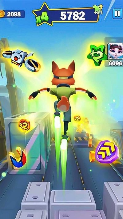 瘋狂動物城跑酷 v1.2.1 最新版 0