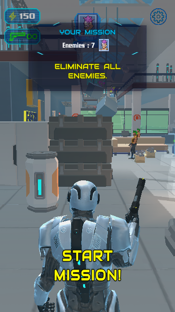 機械警察射擊 v1.0.2 3