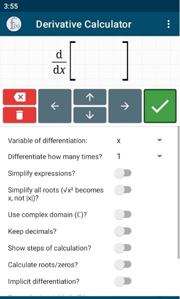 導數(shù)計算器 v1.2.1.28 1