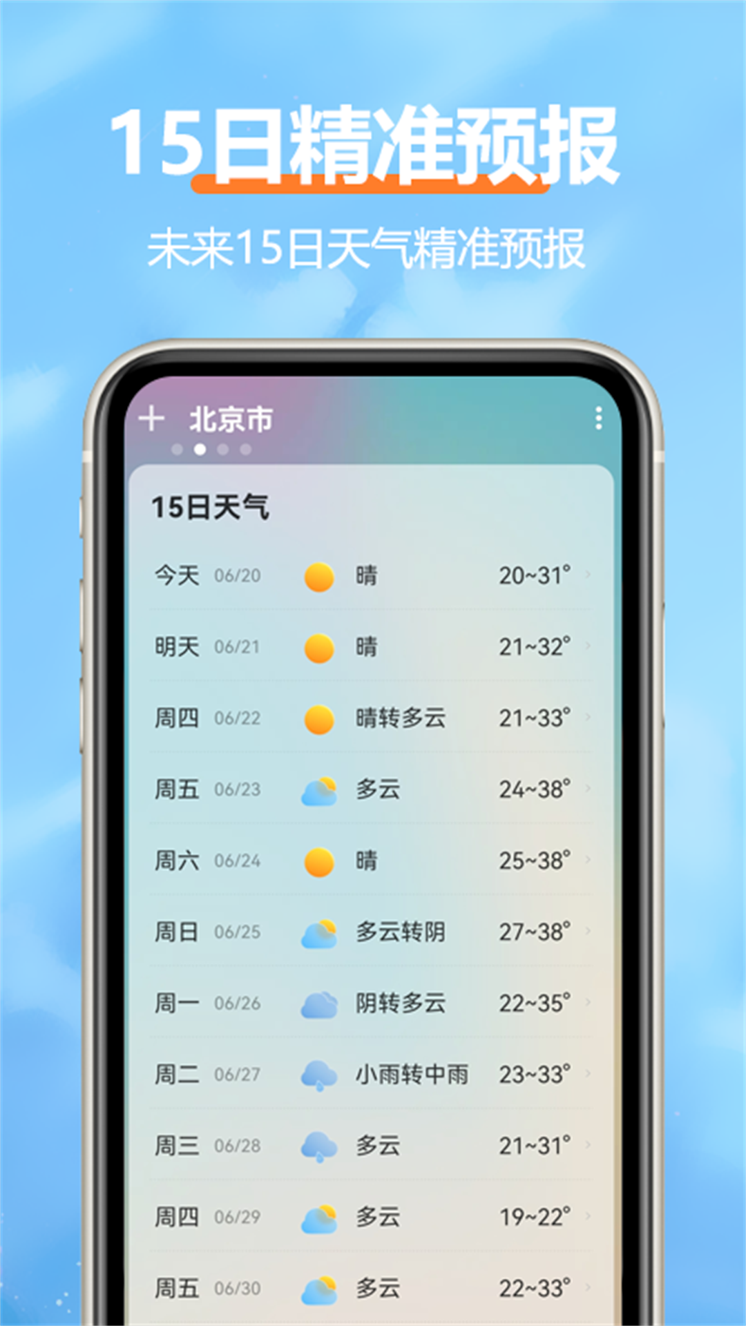 柔云天氣 v1.4.2 安卓版 1