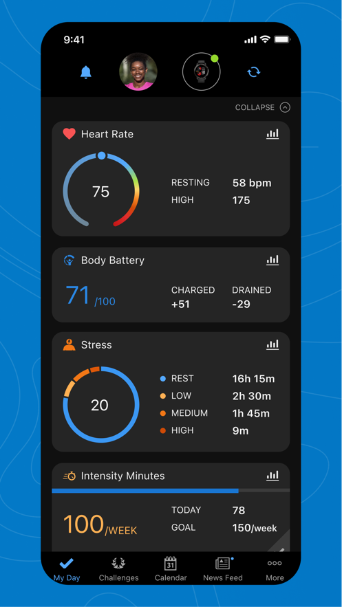 Garmin Connect Mobile iphone版(佳明手環(huán)) v4.73 蘋果手機版 1