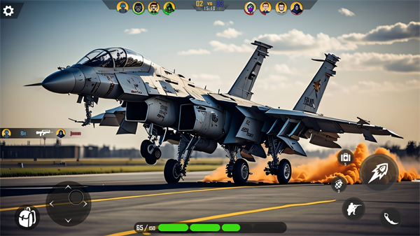 天空戰(zhàn)斗戰(zhàn)爭噴氣式 v1.2.5 安卓版 0