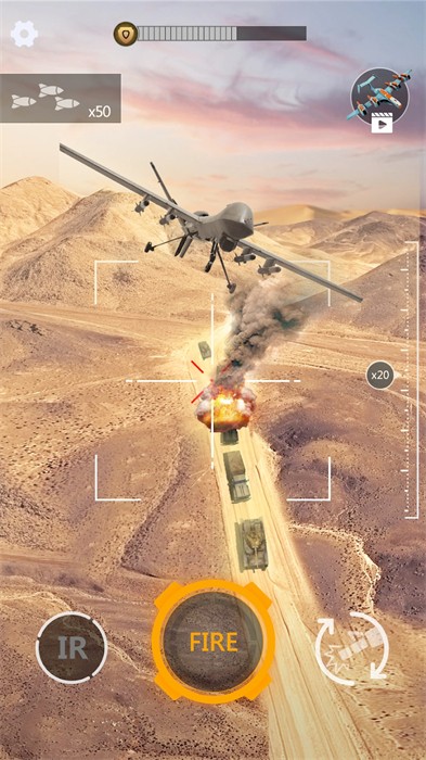 無人機(jī)現(xiàn)代戰(zhàn)爭 v1.1.0 安卓版 2