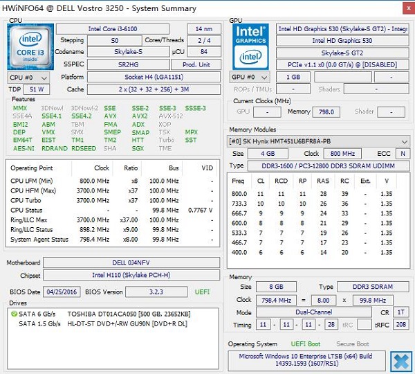 hwinfo64漢化版(電腦硬件檢測(cè)工具) v7.65.5266 綠色免安裝版 1