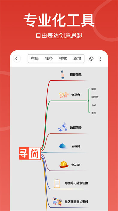 xmind思維導(dǎo)圖手機(jī)版 v25.01.01301 最新版 3