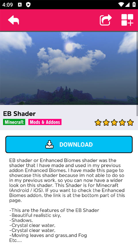 我的世界光影材質包 v1.3 3