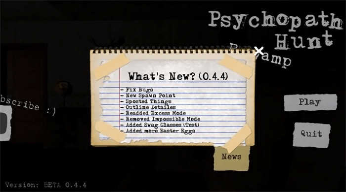 精神病獵殺改造 v0.4.4 安卓版 2