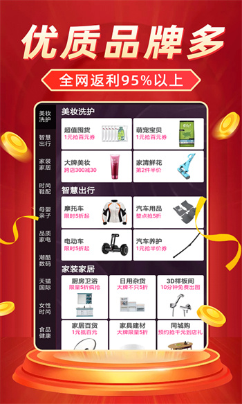返利省錢(qián)聯(lián)盟 v6.4.1 安卓版 0