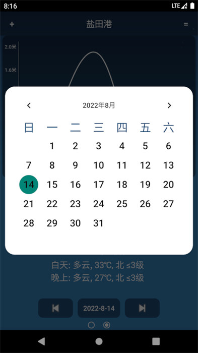 潮汐預(yù)報(bào) v77c  安卓版 2
