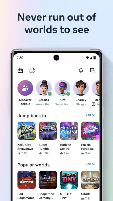 meta horizon安卓版 v291.0.0.28.109 手機版 1