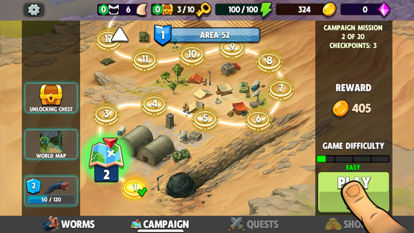 死亡蠕蟲游戲 v3.0.005 手機版 0