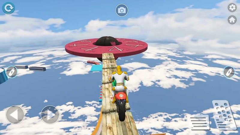 超級(jí)英雄摩托特技 v1.11 安卓版 2