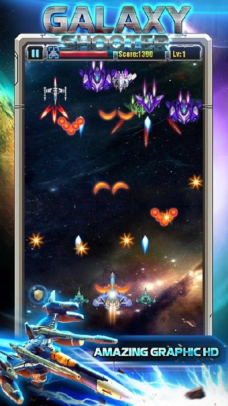 銀河太空射擊 v1.0 手機(jī)版 2