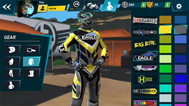 瘋狂特技摩托車3 v3.5.0 安卓版 1