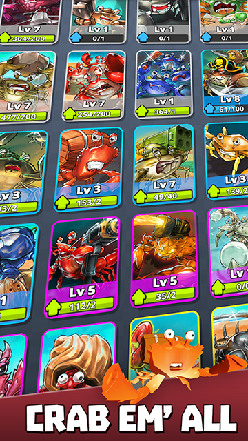 螃蟹之王入侵手機(jī)版 v0.0.15 安卓版 1