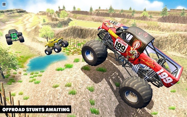艱難的怪物卡車越野駕駛模擬器 v1.0 安卓版 1