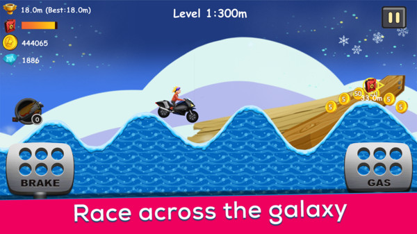 摩托冰山爬坡 v1.0.0 安卓版 2