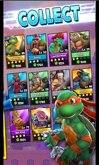 忍者神龜突變瘋狂TMNT v1.50.7 安卓版 2