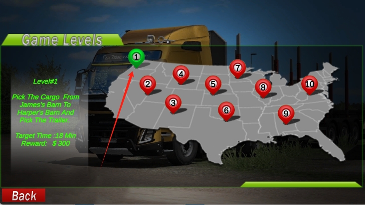 運(yùn)輸汽車貨運(yùn)卡車模擬器 v0.1 安卓版 1