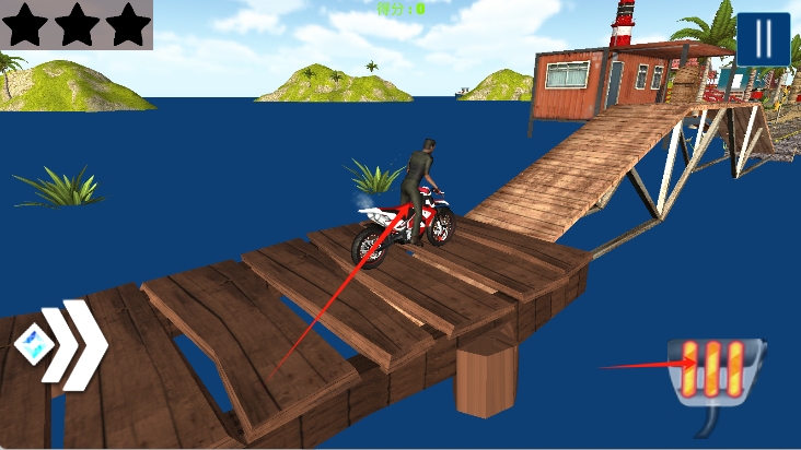 飛輪對(duì)決越野摩托特技闖關(guān) v1.1 安卓版 1