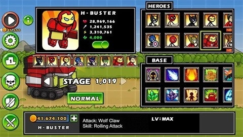 英雄戰(zhàn)爭超級火柴人防守 v1.0.0 安卓版 0