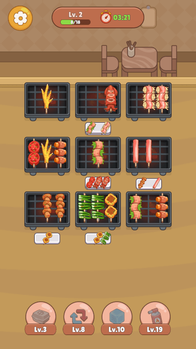 燒烤排序最新版 v0.0.5 安卓版 2