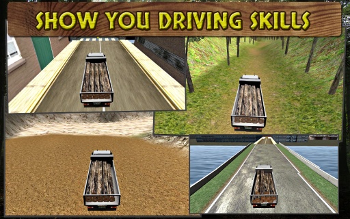 木材貨物運(yùn)輸車3d v2.0 安卓版 2