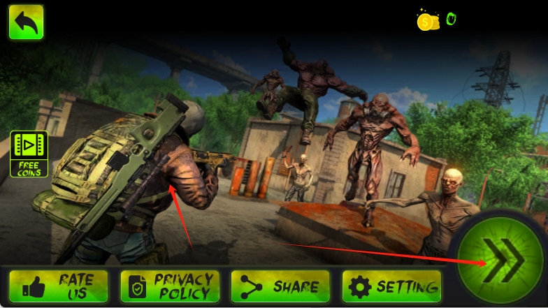 城市僵尸狙擊手3d v5 安卓版 0