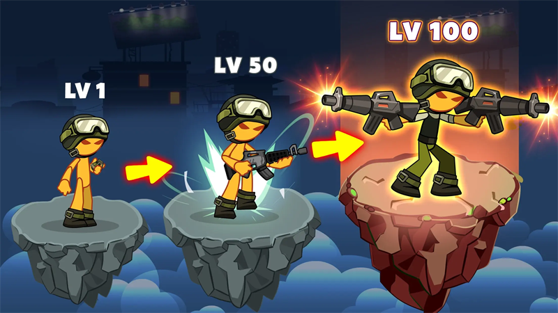 火柴人大戰(zhàn)僵尸黑暗戰(zhàn)爭 v1.0.06 安卓版 1