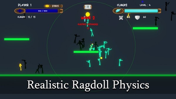 火柴克隆人戰(zhàn)爭 v2.1 安卓版 2