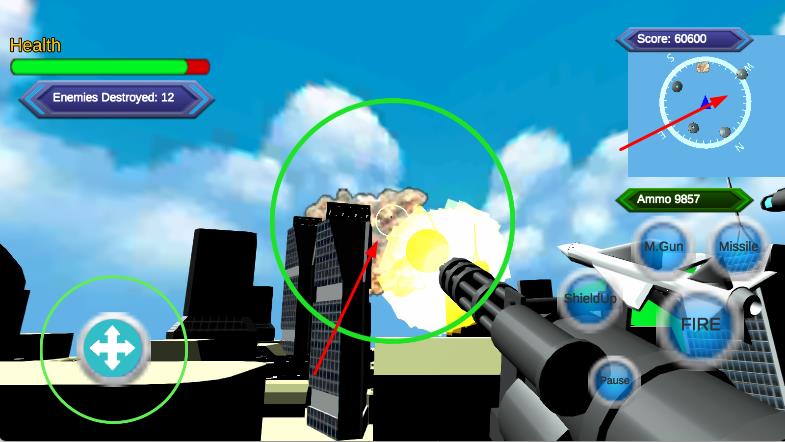 炮擊火星飛船 v1.0 安卓版 1