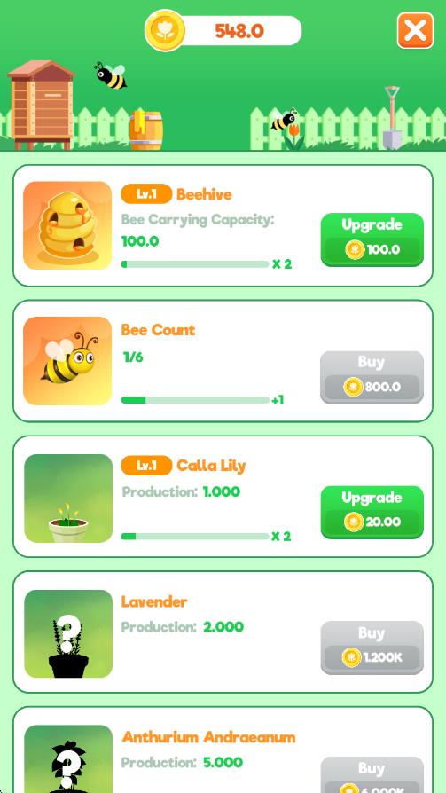 蜜蜂花園創(chuàng)造與發(fā)展 v1.0.7 安卓版 2
