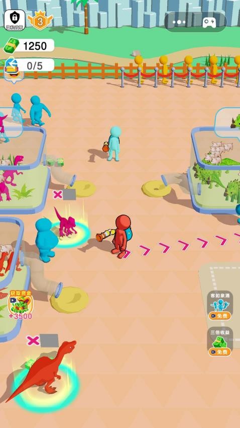 夢(mèng)幻恐龍城堡最新版 v1.0 安卓版 2