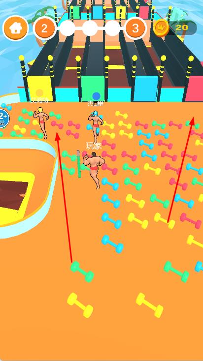 競走大師猛男健身達(dá)人 v1.0 安卓版 2