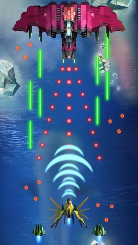 太空戰(zhàn)爭(zhēng)宇宙飛船 v1.1.28 安卓版 1