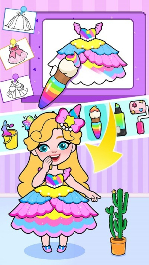 剪紙公主的夢幻城堡 v1.0.0 漢化版 0
