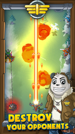 熊貓指揮官空戰(zhàn)天空戰(zhàn)斗機(jī) v1.0 安卓版 1