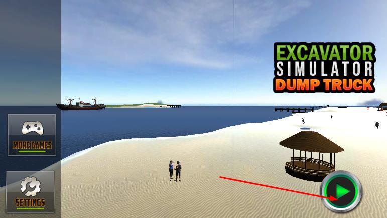 沙灘挖掘機(jī)模擬器 v1.1 安卓版 1