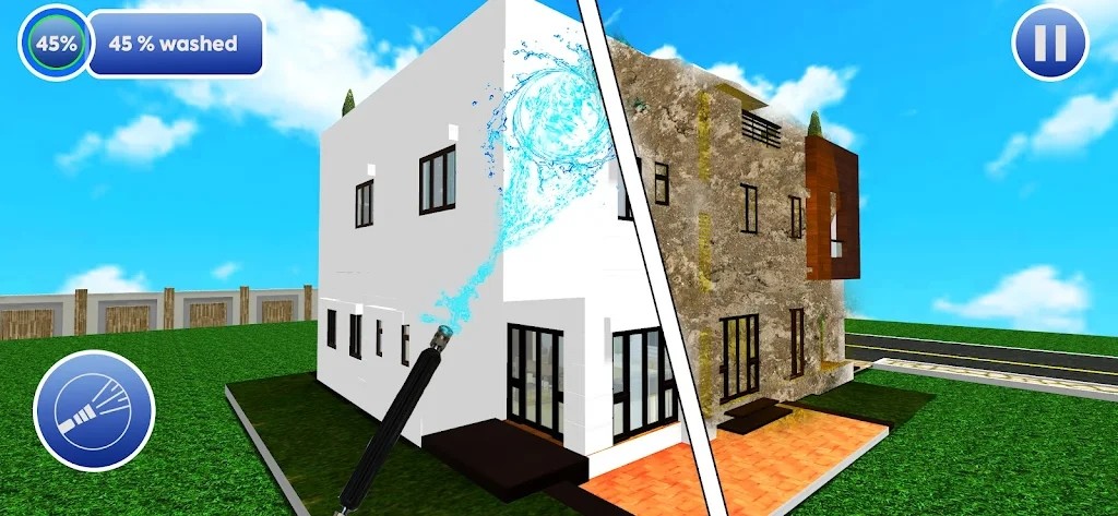 強(qiáng)力清洗水槍中文版 v0.1 安卓版 1