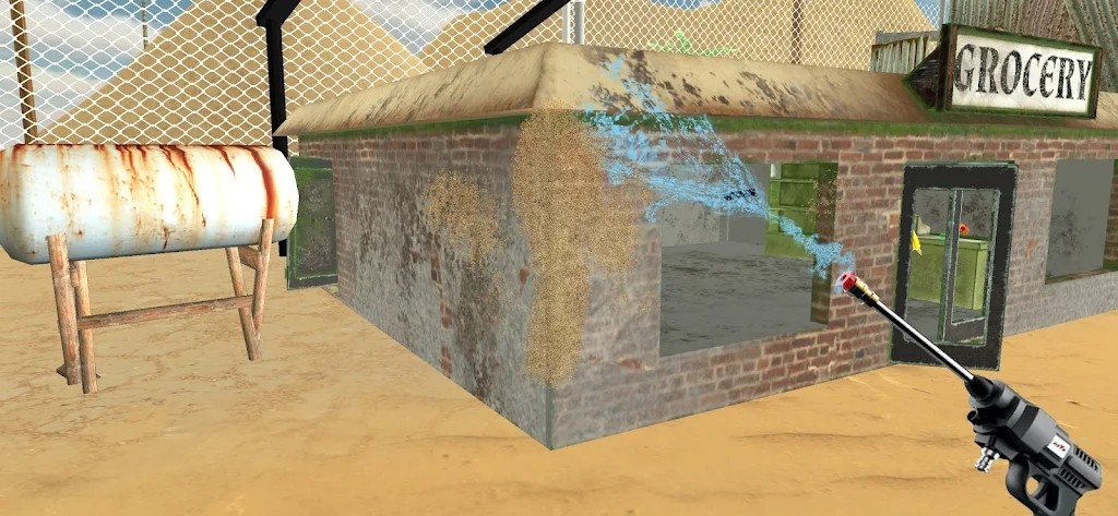 強(qiáng)力清洗水槍中文版 v0.1 安卓版 0