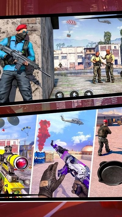 戰(zhàn)場(chǎng)生存百人槍戰(zhàn)模擬器 v2.0 手機(jī)版 3