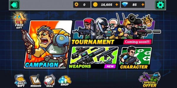 金屬射手超級(jí)士兵 v1.8.0 安卓版 1