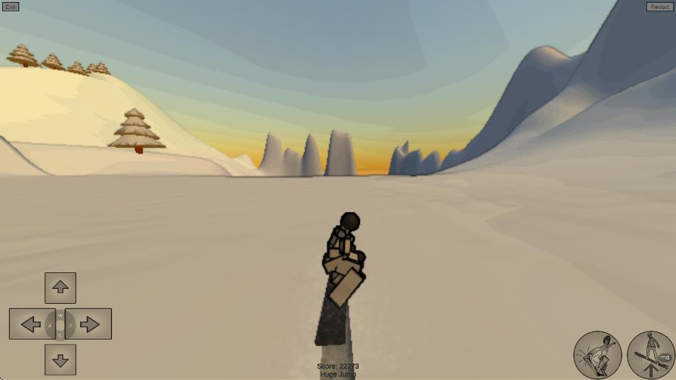 方塊滑雪 v0.3 安卓版 0